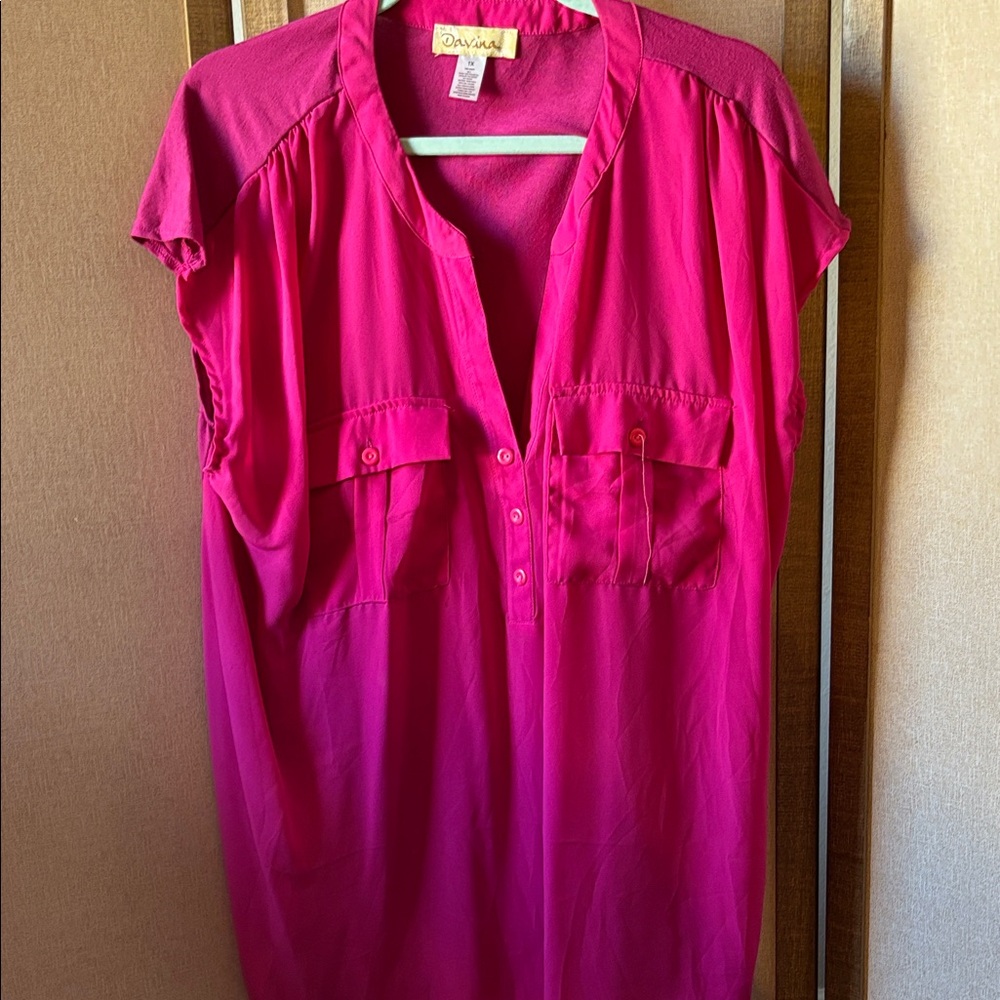 FINAL MARKDOWN Davina Fuchsia Top 1X